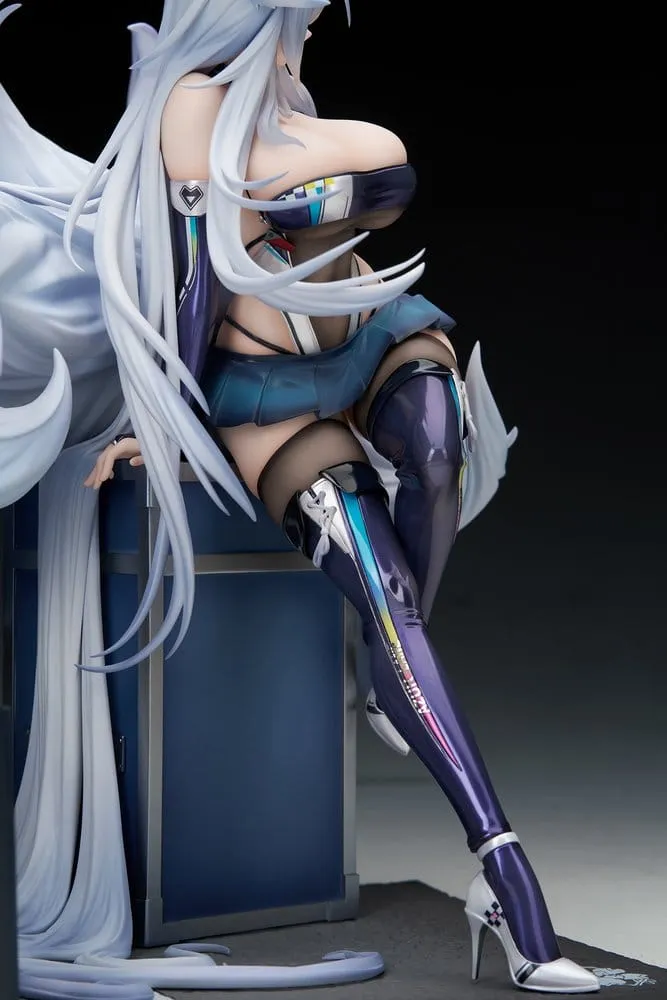Azur Lane PVC Figure 1/7 Shinano Moonlit Chrome Ver. Acrylic Special Edition w/Display 25 cm
